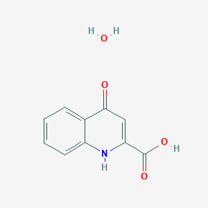 B160405 4-Hydroxyquinoline-2-carboxylic acid hydrate CAS No. 345909-35-5