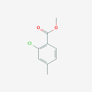 molecular formula C9H9ClO2 B1604069 2-氯-4-甲基苯甲酸甲酯 CAS No. 195318-63-9