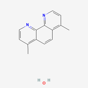 molecular formula C14H14N2O B1604089 4,7-二甲基-1,10-菲咯啉水合物 CAS No. 308134-34-1