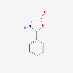 molecular formula C9H9NO2 B160411 2-Phenyloxazolidin-5-one CAS No. 129119-93-3