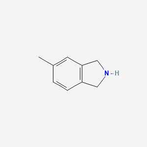 molecular formula C9H11N B1604126 5-甲基异吲哚啉 CAS No. 93282-20-3