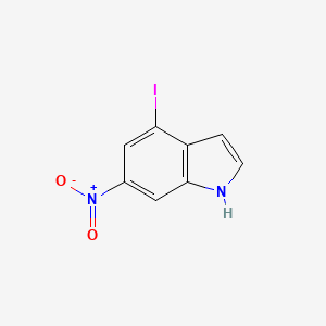 molecular formula C8H5IN2O2 B1604129 4-Iodo-6-nitro-1H-indole CAS No. 885520-54-7