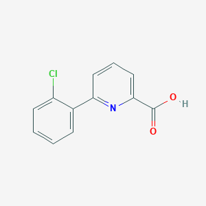 molecular formula C12H8ClNO2 B1604135 6-(2-Chlorophenyl)-2-pyridinecarboxylic acid CAS No. 887982-21-0