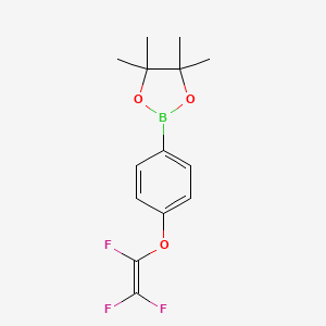 4,4,5,5-Tetramethyl-2-(4-trifluorovinyloxy-phenyl)-[1,3,2]dioxaborolane