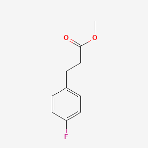 molecular formula C10H11FO2 B1604192 Methyl 3-(4-fluorophenyl)propanoate CAS No. 2928-14-5