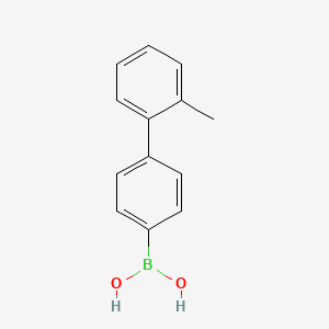 molecular formula C13H13BO2 B1604195 (2'-Methyl-[1,1'-biphenyl]-4-yl)boronic acid CAS No. 491595-36-9