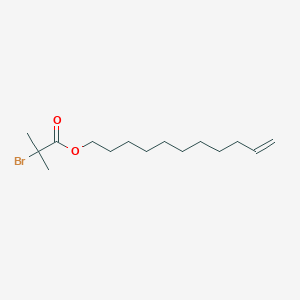 molecular formula C15H27BrO2 B1604203 10-Undecenyl 2-bromoisobutyrate CAS No. 255727-66-3