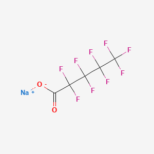 molecular formula C5F9NaO2 B1604223 Sodium perfluorovalerate CAS No. 2706-89-0