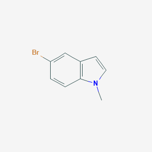 molecular formula C9H8BrN B160424 5-溴-1-甲基-1H-吲哚 CAS No. 10075-52-2