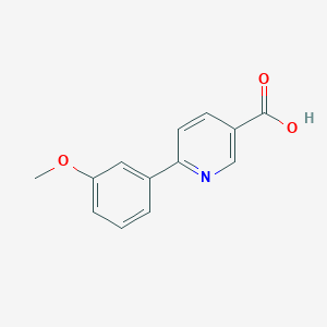 molecular formula C13H11NO3 B1604270 6-(3-Methoxyphenyl)nicotinic acid CAS No. 887976-16-1