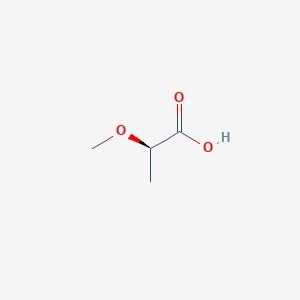 molecular formula C4H8O3 B016043 (R)-2-Methoxypropanoic Acid CAS No. 23943-96-6