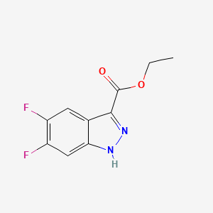 Ethyl 5,6-difluoro-1H-indazole-3-carboxylate