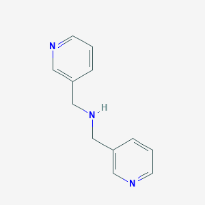 molecular formula C12H13N3 B160431 双((3-吡啶基)甲基)胺 CAS No. 1656-94-6