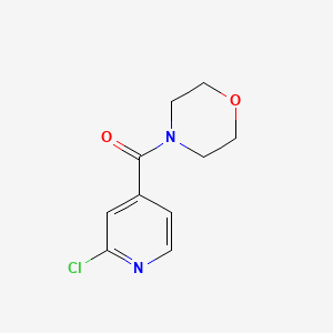 molecular formula C10H11ClN2O2 B1604337 4-(2-氯异烟酰基)吗啉 CAS No. 174482-98-5