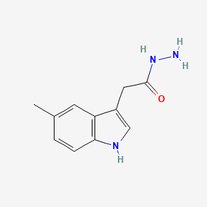 B1604365 2-(5-methyl-1H-indol-3-yl)acetohydrazide CAS No. 21909-52-4