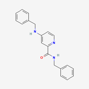 B1604375 N-Benzyl-4-(benzylamino)picolinamide CAS No. 913836-29-0