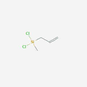 molecular formula C4H8Cl2Si B160440 烯丙基(二氯)甲基硅烷 CAS No. 1873-92-3