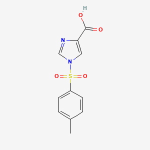 molecular formula C11H10N2O4S B1604425 1-甲苯磺酰基-1H-咪唑-4-羧酸 CAS No. 957063-02-4