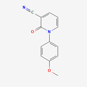 1-(4-Methoxyphenyl)-2-oxo-1,2-dihydropyridine-3-carbonitrile