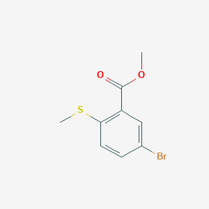 Methyl 5-bromo-2-(methylthio)benzoate