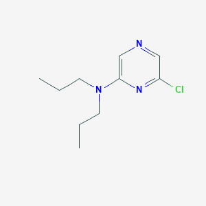 6-chloro-N,N-dipropylpyrazin-2-amine