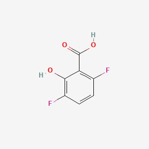 molecular formula C7H4F2O3 B1604437 3,6-二氟-2-羟基苯甲酸 CAS No. 749230-37-3