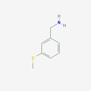 molecular formula C8H11NS B1604444 1-[3-(甲硫基)苯基]甲胺 CAS No. 93071-78-4