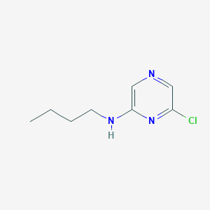 molecular formula C8H12ClN3 B1604451 N-butyl-6-chloropyrazin-2-amine CAS No. 951884-06-3