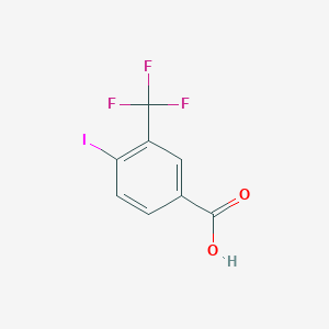 molecular formula C8H4F3IO2 B1604482 4-Iodo-3-(trifluoromethyl)benzoic acid CAS No. 914636-20-7