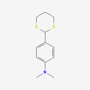 2-[4-(Dimethylamino)phenyl]-1,3-dithiane