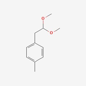 molecular formula C11H16O2 B1604525 1-(2,2-Dimethoxyethyl)-4-methylbenzene CAS No. 42866-91-1