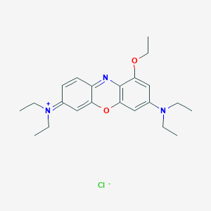 molecular formula C22H30N3O2+ B1604528 Genacryl Blue 3G CAS No. 2787-91-9