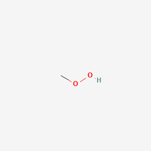 molecular formula CH4O2 B1604547 Methyl hydroperoxide CAS No. 3031-73-0