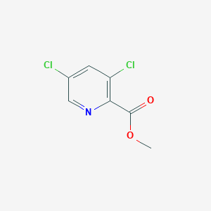 molecular formula C7H5Cl2NO2 B1604559 3,5-二氯吡啶甲酸甲酯 CAS No. 5439-08-7