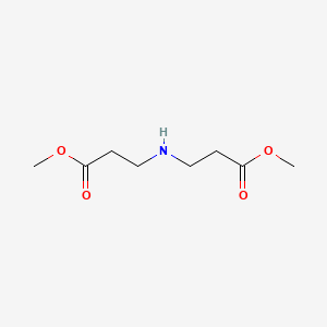 molecular formula C8H15NO4 B1604562 Methyl 3-[(3-methoxy-3-oxopropyl)amino]propanoate CAS No. 3518-85-2