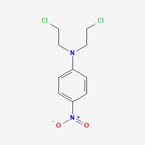 molecular formula C10H12Cl2N2O2 B1604569 n,n-双(2-氯乙基)-4-硝基苯胺 CAS No. 55743-71-0