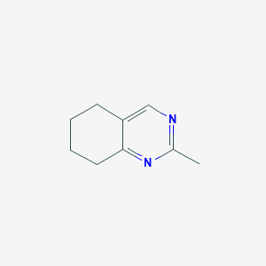 molecular formula C9H12N2 B1604570 2-Methyl-5,6,7,8-tetrahydroquinazoline CAS No. 6299-01-0