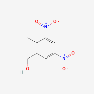 molecular formula C8H8N2O5 B1604575 2-甲基-3,5-二硝基苯甲醇 CAS No. 80866-94-0