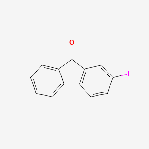 molecular formula C13H7IO B1604590 2-碘芴-9-酮 CAS No. 3096-46-6