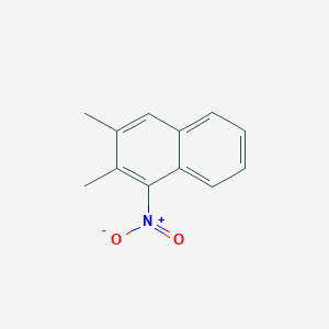 molecular formula C12H11NO2 B1604599 2,3-Dimethyl-1-nitronaphthalene CAS No. 24055-46-7