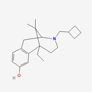 molecular formula C21H31NO B1604604 Cogazocine CAS No. 57653-29-9