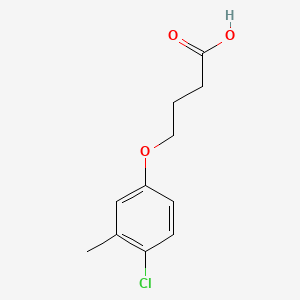 molecular formula C11H13ClO3 B1604612 4-(4-Chloro-m-tolyloxy)-butyric acid CAS No. 23609-99-6