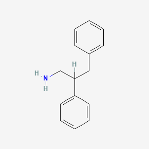 molecular formula C15H17N B1604616 2,3-Diphénylpropylamine CAS No. 5415-80-5