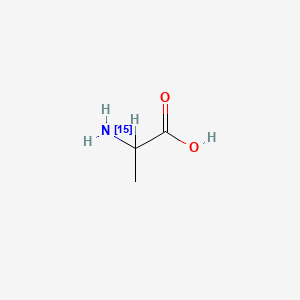 molecular formula C3H7NO2 B1604622 DL-Alanine-15N CAS No. 71261-64-8
