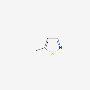 molecular formula C4H5NS B1604631 5-甲基异噻唑 CAS No. 693-97-0