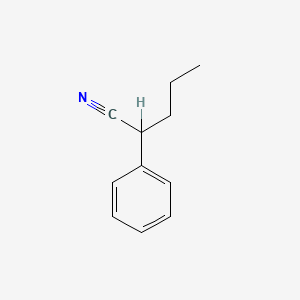 molecular formula C11H13N B1604636 2-苯基戊腈 CAS No. 5558-78-1