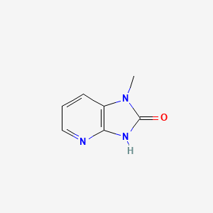 molecular formula C7H7N3O B1604642 1-甲基-1H-咪唑并[4,5-b]吡啶-2(3H)-酮 CAS No. 50339-06-5