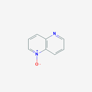 molecular formula C8H6N2O B1604643 1,5-Naphthyridine N-(1)-oxide CAS No. 27305-48-2