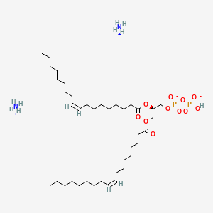 molecular formula C39H80N2O11P2 B1604647 Dioleoylglycerol pyrophosphate ammonium salt CAS No. 474943-14-1