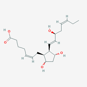 molecular formula C20H32O5 B160469 8-异-PGF3α CAS No. 7045-31-0